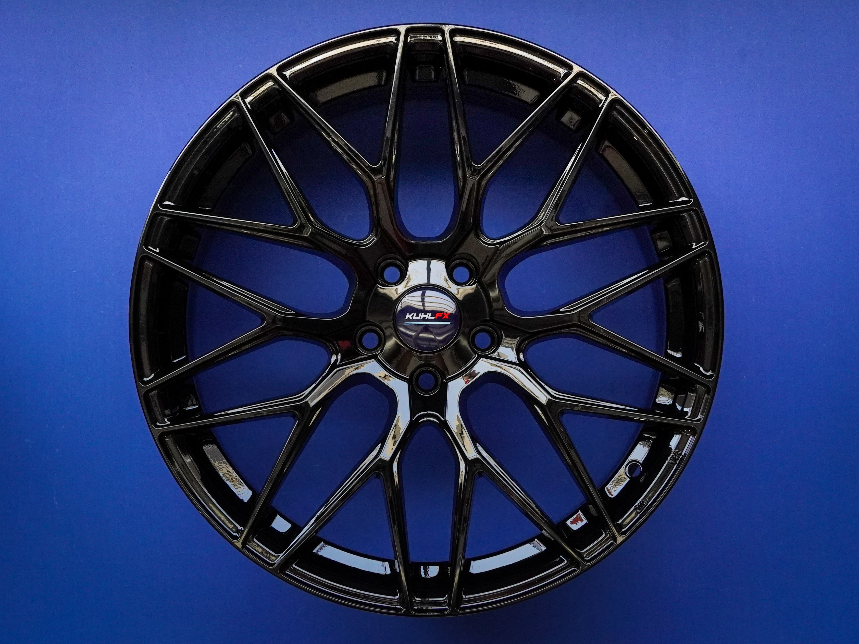 Alfa Romeo Stelvio Custom Wheels (1) - KuhlFX - SFF - Gloss Black - 19x9 